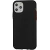 Fusion Solid Case Silikona Aizsargapvalks Priekš Apple iPhone 12 Pro Max Melns