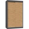 Top E Shop Szafa z drzwiami przesuwnymi IGA 120x61xH200 antracyt/artisan