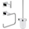 Grohe aksesuāru komplekts Essentials Cube City 3-in-1, hroms