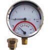 Afriso termomanometrs 80, ½’, 120°C/4 bar #