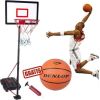 Regulējams basketbola komplekts Dunlop 1.65-2.05m 3w1