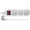 Emos Pagarinātājs SCHUKO – 3 sockets, 5.0m, 1,5mm²