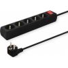 Pagarinātājs Savio Power Strip 5-way 5m