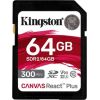 Kingston Canvas React Plus SDXC 64GB Class 10 UHS-II/U3 V90