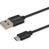 Savio CL-129 USB cable 2 m USB 2.0 USB A USB C Black
