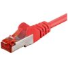 Kabelis FTP CAT6e LAN ar savienojumiem sarkans10.0m