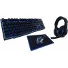 Rebeltec SHERMAN keyboard, mouse, pad, headphones for gamers combo