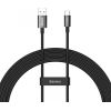 Baseus Superior Series Cable USB to USB-C, 65W, PD, 2m (black)