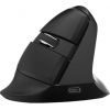 Wireless Vertical Mouse Delux M618Mini BT+2.4G RGB 4000DPI (black)