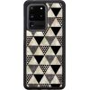 iKins case for Samsung Galaxy S20 Ultra pyramid black