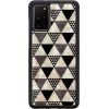 iKins case for Samsung Galaxy S20+ pyramid black