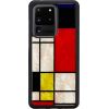 iKins case for Samsung Galaxy S20 Ultra mondrian black