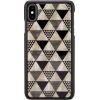 iKins SmartPhone case iPhone XS Max pyramid black