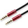 Sbox AUX Cable 3.5mm to 3.5mm strawberry red 3535-1.5R