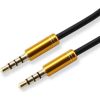 Sbox AUX Cable 3.5mm to 3.5mm golden kiwi gold 3535-1.5G