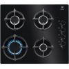 Electrolux EGG6407K Black Built-in 59 cm Gas 4 zone(s)