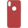 Tellur Cover Slim Synthetic Leather for iPhone X/XS red
