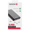 Swissten Line Power Banka Ārējās Uzlādes Baterija USB / USB-C / Micro USB / 10W / 5000 mAh