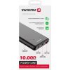 Swissten Line Power Bank Переносная зарядная батарея USB / USB-C / Micro USB / 20W / 10000 mAh