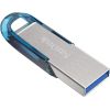SanDisk Ultra Flair 32GB, USB 3.0, 150MB/s read - Tropical Blue ; EAN:619659163020