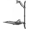 DIGITUS Flexible Single Monitor stand/seat wall-mounted workstation