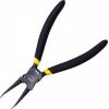 Straight Interior Circlip Pliers 7" Deli Tools EDL0341 (black)