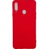 Evelatus  
       Samsung  
       A20s Soft Touch Silicone 
     Red