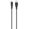 Vivanco cable USB - Lightning 1.5m, black (61688)