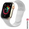 Swissten Cиликоновый Pемешок для Apple Watch 1/2/3/4/5/6 / SE / 42 мм / 44 мм