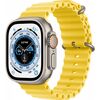 Apple Watch Ultra GPS + Cellular 49mm Titanium Case with Yellow Ocean Band Smart-Watch Pulksteņi