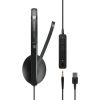 EPOS SENNHEISER ADAPT 165 USB II , USB WIRED DOUBLE-SIDED 3.5MM + USB