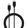 Cable Lightning MFI Type C 1.2m 3A By Bigben Black