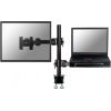 NEWSTAR FLAT SCREEN & NOTEBOOK DESK MOUNT (CLAMP)  10-27" BLACK