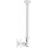 NEWSTAR FLAT SCREEN CEILING MOUNT (HEIGHT: 79-129 CM) 10-30" WHITE