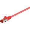Goobay GB CAT6 NETWORK CABLE RED SHIELDED S/FTP (PIMF) 0.25M