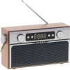 Adler Camry CR 1183 Bluetooth Radio 16W AUX in, Wooden