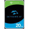 HDD|SEAGATE|SkyHawk AI|20TB|SATA 3.0|256 MB|7200 rpm|Discs/Heads 10/20|3,5"|ST20000VE002