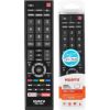 HQ LXH1625 TV pults Toshiba RM-L1625 LCD/LED Netflix Melna