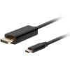 Lanberg USB-C to DisplayPort Cable, 3 m 4K/60Hz, Black