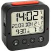 TFA Digital radio alarm clock with temperature BINGO (black/red)