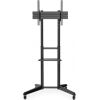 Digitus TV Cart with Shelf DA-90447	, 37-70 ", Trolleys & Stands, Maximum weight (capacity) 50 kg, Black