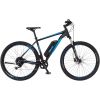 Fischer Die Fahrradmarke FISCHER Bicycle Montis EM1724.1 (2022), Pedelec (black/blue, 51 cm frame, 29)