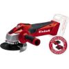 Einhell cordless angle TC-AG 18/115 Li-Solo (red / black, without battery and charger)