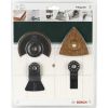 Bosch set segment blades - 4 parts