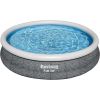 Bestway Fast Set above ground pool, 366cm x 76cm, swimming pool (slate)