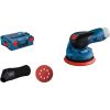 Bosch Cordless eccentric sander GEX 12V-125 Professional solo, 12 volt (blue/black, without battery and charger, L-BOXX)