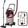 Einhell TE-VC 2340 SACL, wet/dry vacuum cleaner (burgundy red/stainless steel)