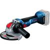 Bosch X-LOCK cordless angle grinder GWX 18V-10 Professional solo, 18V (blue/black, without battery and charger)