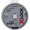 Bosch cutting disc X-LOCK Standard for Inox 125mm straight (10 pieces, 125 x 1 x 22.23mm)