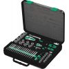 Wera 8100 SA / SC 2 Zyklop Speed ??ratchet set - 1/4 drive and 1/2 drive, metric